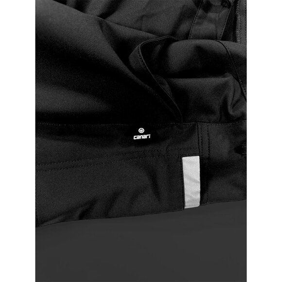 Canari Mens Black Cycling Shorts 36 Waist Polyester & Spandex Adjustable Waistba - Picture 5 of 7